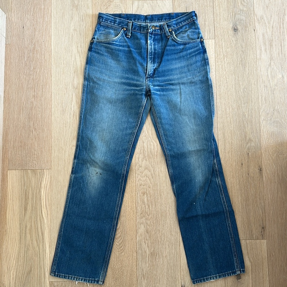 Vintage Wrangler Jeans- W 33 Straight Leg - Picture 2 of 8